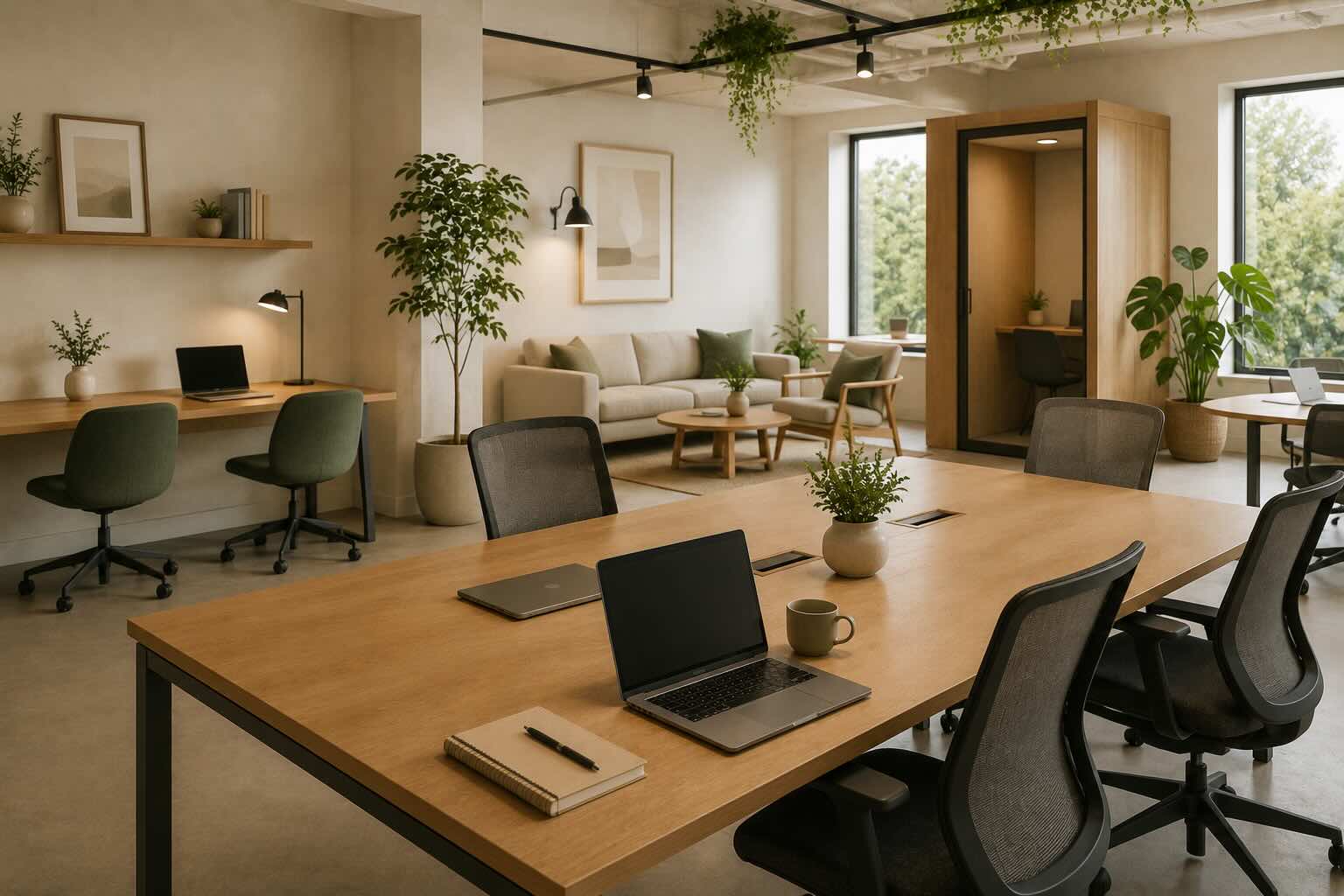 Co-working & workspaces